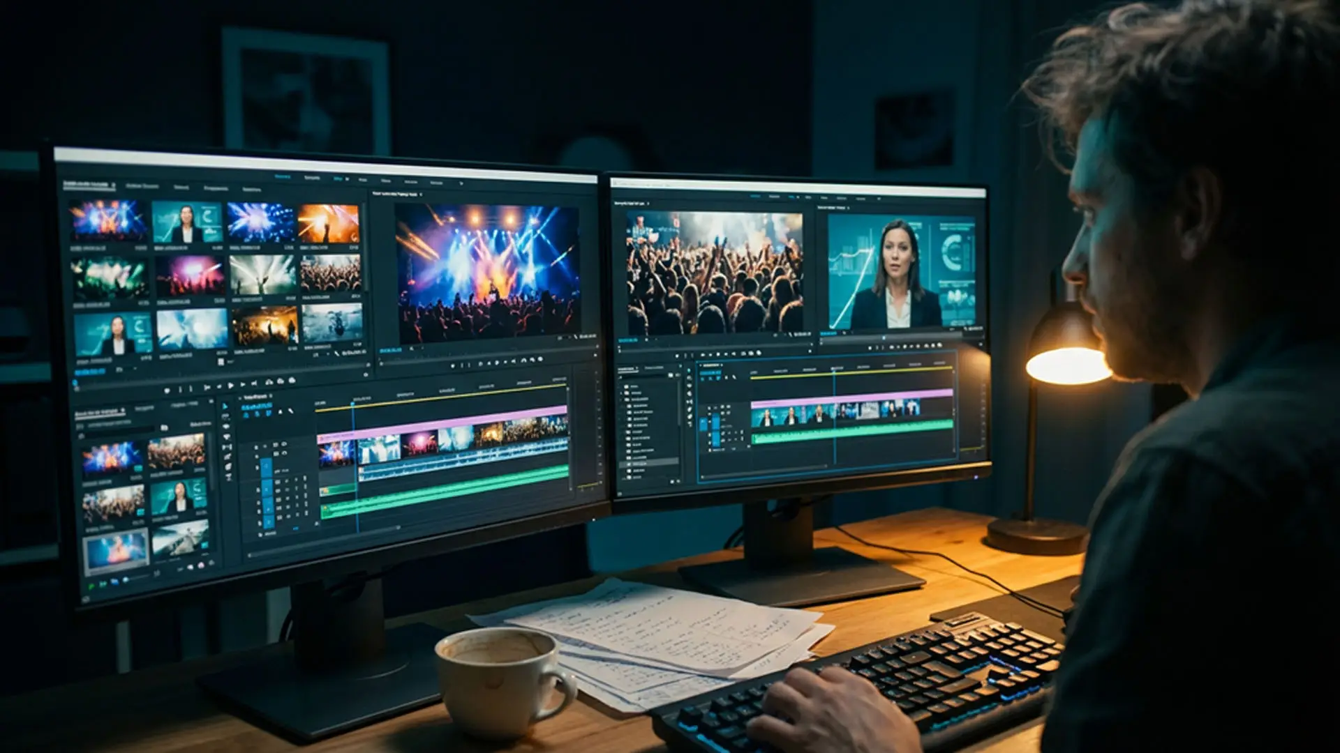 Postproduktion Eventfilm – Schnitt und Farbkorrektur