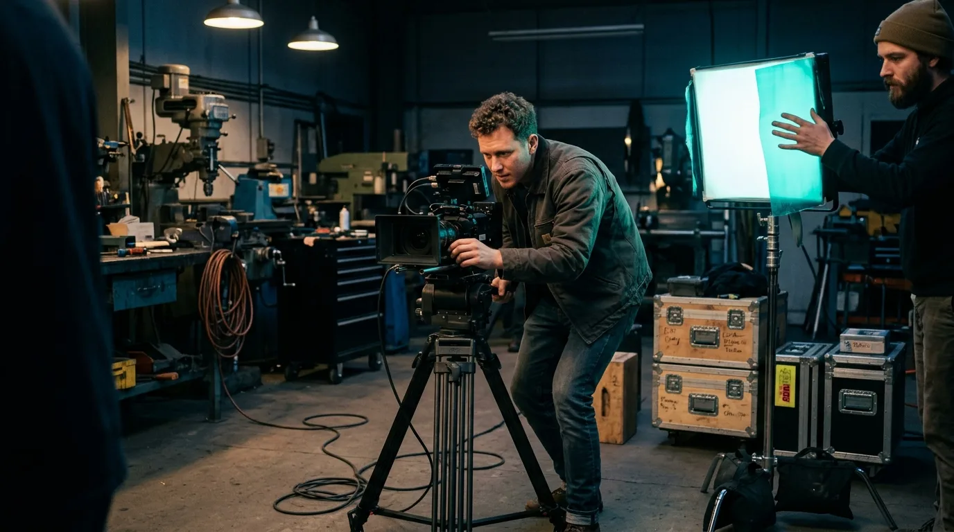 Blog 4 A Cameraman and Onlookers on the Set of a Real Film Production – An Honest Cost Comparison with AI Video